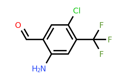 1805446-50-7 | 2-Amino-5-chloro-4-(trifluoromethyl)benzaldehyde