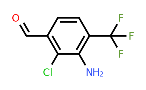 1805446-63-2 | 3-Amino-2-chloro-4-(trifluoromethyl)benzaldehyde