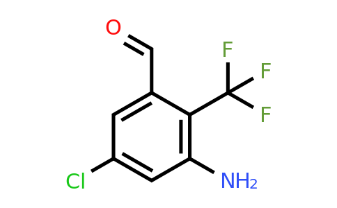 1805446-73-4 | 3-Amino-5-chloro-2-(trifluoromethyl)benzaldehyde