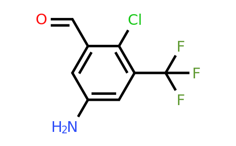 1805446-91-6 | 5-Amino-2-chloro-3-(trifluoromethyl)benzaldehyde