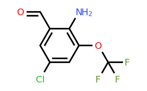 1805448-13-8 | 2-Amino-5-chloro-3-(trifluoromethoxy)benzaldehyde