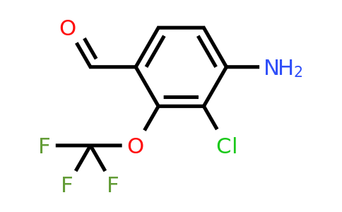 1805448-31-0 | 4-Amino-3-chloro-2-(trifluoromethoxy)benzaldehyde