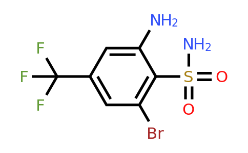 1805449-01-7 | 2-Amino-6-bromo-4-(trifluoromethyl)benzenesulfonamide