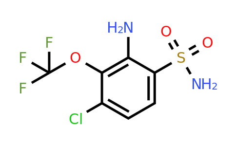 1805449-11-9 | 2-Amino-4-chloro-3-(trifluoromethoxy)benzenesulfonamide