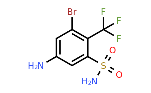 1805449-32-4 | 5-Amino-3-bromo-2-(trifluoromethyl)benzenesulfonamide