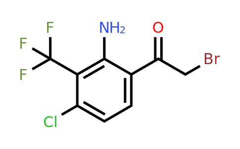 1805449-61-9 | 2'-Amino-4'-chloro-3'-(trifluoromethyl)phenacyl bromide