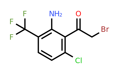 1805449-70-0 | 2'-Amino-6'-chloro-3'-(trifluoromethyl)phenacyl bromide