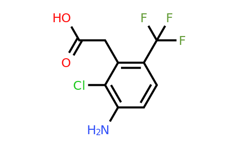 1805450-52-5 | 3-Amino-2-chloro-6-(trifluoromethyl)phenylacetic acid