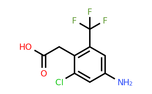 1805450-75-2 | 4-Amino-2-chloro-6-(trifluoromethyl)phenylacetic acid