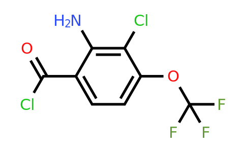 1805451-07-3 | 2-Amino-3-chloro-4-(trifluoromethoxy)benzoyl chloride