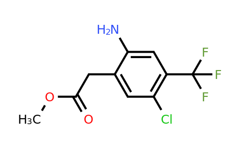 1805451-38-0 | Methyl 2-amino-5-chloro-4-(trifluoromethyl)phenylacetate