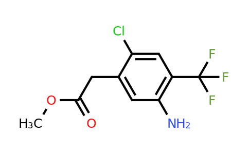 1805451-54-0 | Methyl 5-amino-2-chloro-4-(trifluoromethyl)phenylacetate