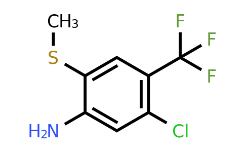 1805451-66-4 | 2-Amino-4-chloro-5-(trifluoromethyl)thioanisole
