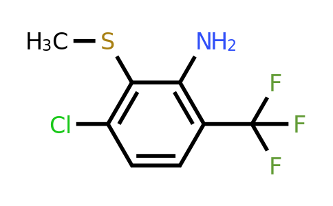 1805451-70-0 | 2-Amino-6-chloro-3-(trifluoromethyl)thioanisole