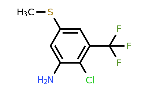 1805451-91-5 | 3-Amino-4-chloro-5-(trifluoromethyl)thioanisole