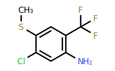 1805452-16-7 | 4-Amino-2-chloro-5-(trifluoromethyl)thioanisole