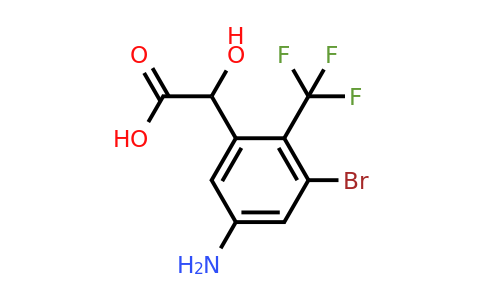 1805452-90-7 | 5-Amino-3-bromo-2-(trifluoromethyl)mandelic acid