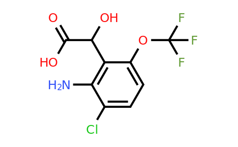 1805453-12-6 | 2-Amino-3-chloro-6-(trifluoromethoxy)mandelic acid