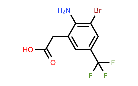 1805453-20-6 | 2-Amino-3-bromo-5-(trifluoromethyl)phenylacetic acid