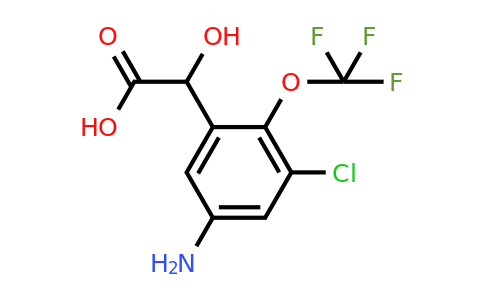 1805453-25-1 | 5-Amino-3-chloro-2-(trifluoromethoxy)mandelic acid