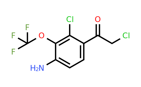1805453-76-2 | 4'-Amino-2'-chloro-3'-(trifluoromethoxy)phenacyl chloride