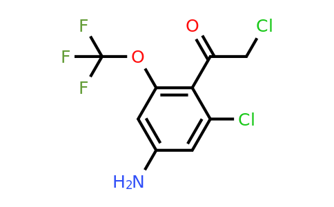 1805453-83-1 | 4'-Amino-2'-chloro-6'-(trifluoromethoxy)phenacyl chloride