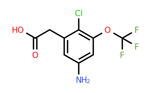 1805454-16-3 | 5-Amino-2-chloro-3-(trifluoromethoxy)phenylacetic acid