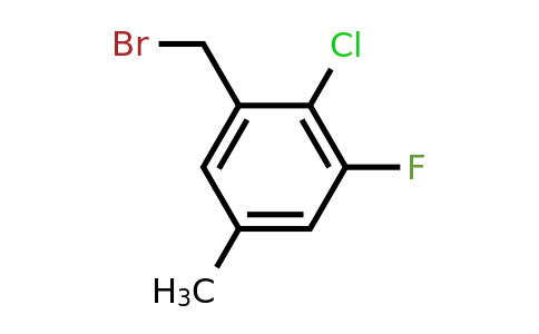 1805454-93-6 | 2-Chloro-3-fluoro-5-methylbenzyl bromide
