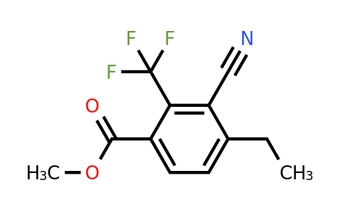 1805455-69-9 | Methyl 3-cyano-4-ethyl-2-(trifluoromethyl)benzoate