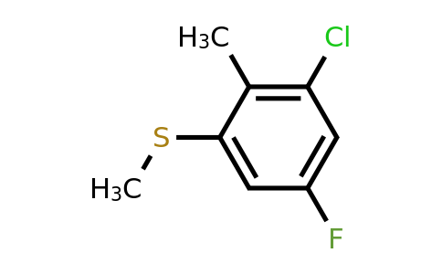 1805455-93-9 | 3-Chloro-5-fluoro-2-methylthioanisole
