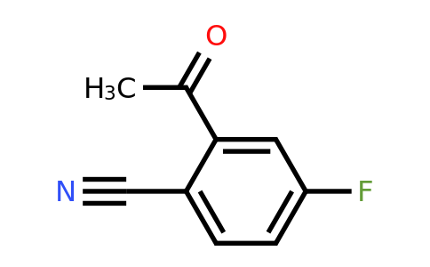 1805456-37-4 | 2'-Cyano-5'-fluoroacetophenone