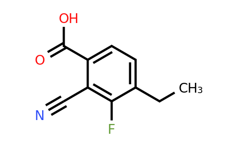1805456-48-7 | 2-Cyano-3-fluoro-4-ethylbenzoic acid