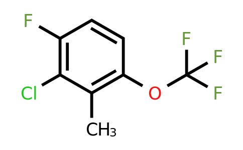 1805456-86-3 | 2-Chloro-3-fluoro-6-(trifluoromethoxy)toluene