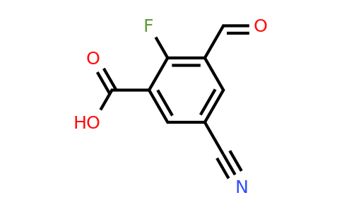 1805456-95-4 | 5-Cyano-2-fluoro-3-formylbenzoic acid