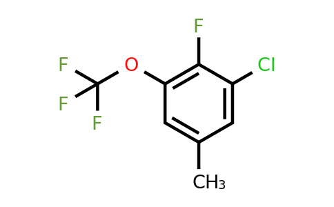 1805456-96-5 | 3-Chloro-4-fluoro-5-(trifluoromethoxy)toluene