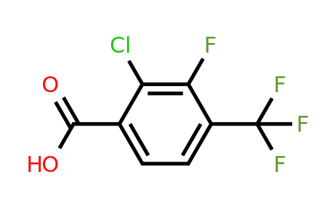 1805457-37-7 | 2-Chloro-3-fluoro-4-(trifluoromethyl)benzoic acid