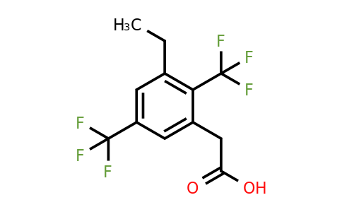 1805457-47-9 | 2,5-Bis(trifluoromethyl)-3-ethylphenylacetic acid