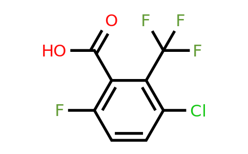 1805457-49-1 | 3-Chloro-6-fluoro-2-(trifluoromethyl)benzoic acid