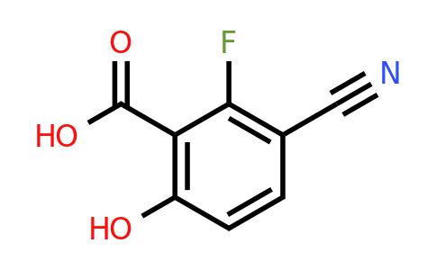 1805457-50-4 | 3-Cyano-2-fluoro-6-hydroxybenzoic acid