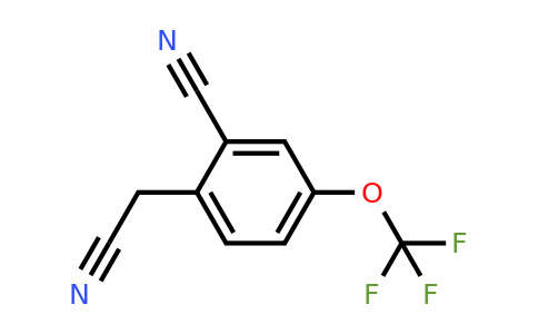 1805457-68-4 | 2-Cyano-4-(trifluoromethoxy)phenylacetonitrile