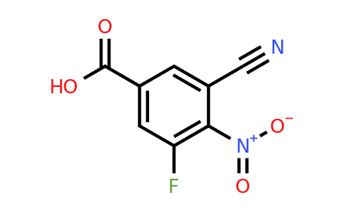 1805457-73-1 | 3-Cyano-5-fluoro-4-nitrobenzoic acid