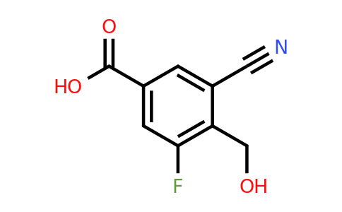 1805458-29-0 | 3-Cyano-5-fluoro-4-(hydroxymethyl)benzoic acid