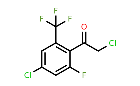 1805458-32-5 | 4'-Chloro-2'-fluoro-6'-(trifluoromethyl)phenacyl chloride