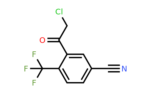 1805459-25-9 | 5'-Cyano-2'-(trifluoromethyl)phenacyl chloride