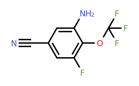 1805459-79-3 | 5-Cyano-3-fluoro-2-(trifluoromethoxy)aniline