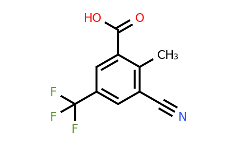 1805460-72-3 | 3-Cyano-2-methyl-5-(trifluoromethyl)benzoic acid