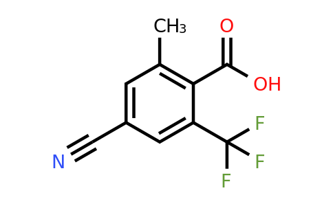 1805460-79-0 | 4-Cyano-2-methyl-6-(trifluoromethyl)benzoic acid