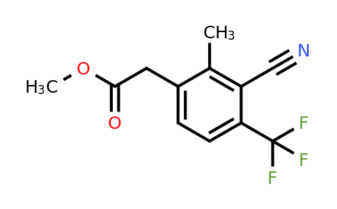 1805461-39-5 | Methyl 3-cyano-2-methyl-4-(trifluoromethyl)phenylacetate