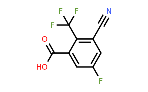 1805461-52-2 | 3-Cyano-5-fluoro-2-(trifluoromethyl)benzoic acid
