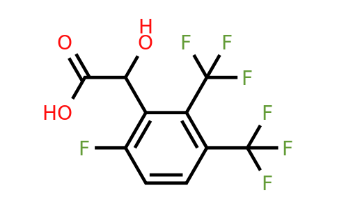 1805462-33-2 | 2,3-Bis(trifluoromethyl)-6-fluoromandelic acid